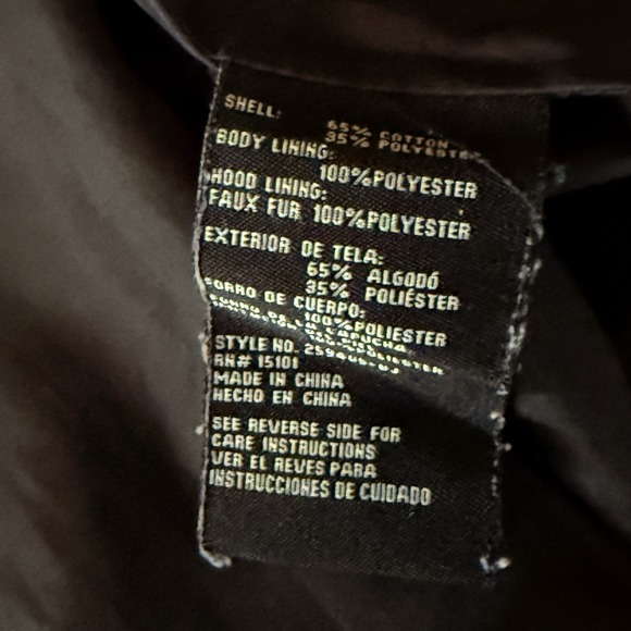 1 MADISON EXPEDITION HERITAGE COLLECTION WOMEN L Jacket FULL ZIP Sherpa Hood - Picture 9 of 9